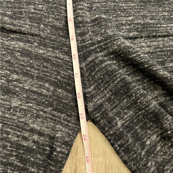 Zara Knit Sleeveless V-Neck Jumpsuit Women Size Medium Gray Linen Blend Pockets - Picture 12 of 16